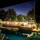 Piscine de nuit